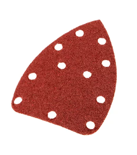 Graphite Csiszolópapír tépőzáras deltacsiszolóhoz 140x140x80mm, K40, 11 lyukas, 5db