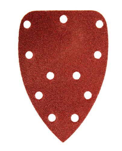 Graphite Csiszolópapír tépőzáras deltacsiszolóhoz 140x140x80mm, K60, 11 lyukas, 5db