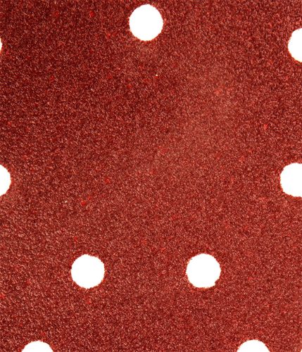 Graphite Csiszolópapír tépőzáras deltacsiszolóhoz 140x140x80mm, K60, 11 lyukas, 5db