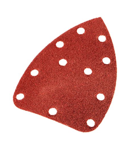 Graphite Csiszolópapír tépőzáras deltacsiszolóhoz 140x140x80mm, K60, 11 lyukas, 5db