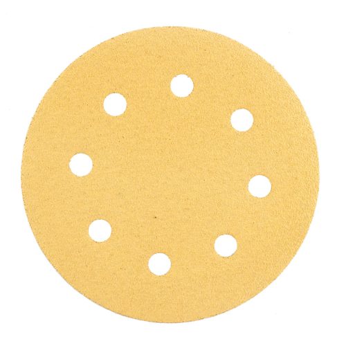 Graphite Csiszolópapír tépőzáras 180mm, K80, 8 lyukakkal, 59G263 csiszológéphez, 5db