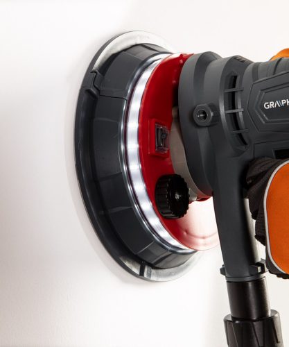 Graphite Gipszcsiszoló rács tépőzárral 180mm, K40, 5db csiszolóhoz 59G263-hoz