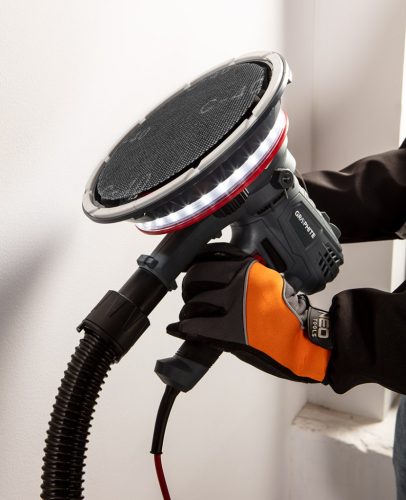 Graphite Gipszcsiszoló rács tépőzárral 180mm, K80, 5db csiszolóhoz 59G263-hoz