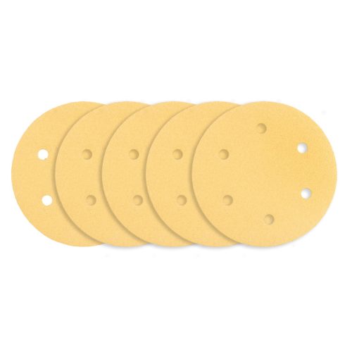 Graphite Csiszolópapír tépőzáras 225mm, K80, 6 lyukakkal az 59G264, 59G265 csiszológéphez, 5db