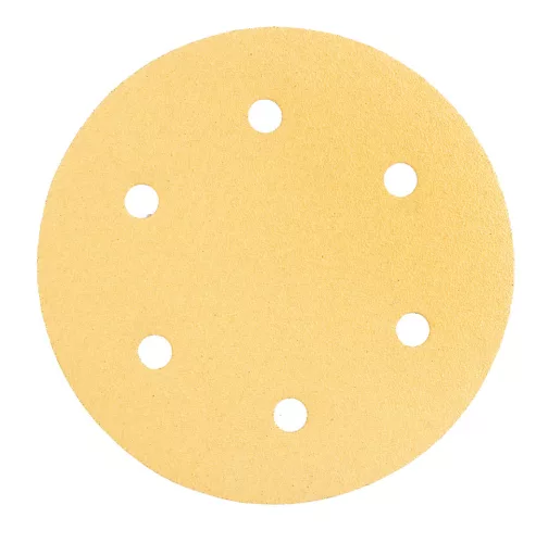 Graphite Csiszolópapír tépőzáras 225mm, K80, 6 lyukakkal az 59G264, 59G265 csiszológéphez, 5db