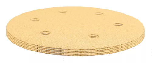 Graphite Csiszolópapír tépőzáras 225mm, K80, 6 lyukakkal az 59G264, 59G265 csiszológéphez, 5db