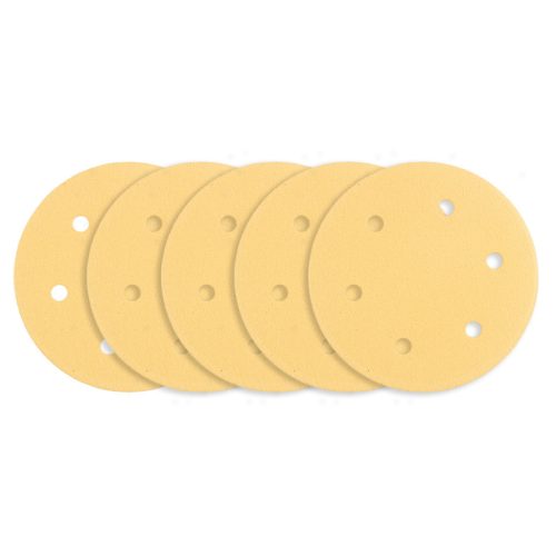 Graphite Csiszolópapír tépőzáras 225mm, K120, 6 lyukakkal, 59G264, 59G265 csiszológéphez, 5db