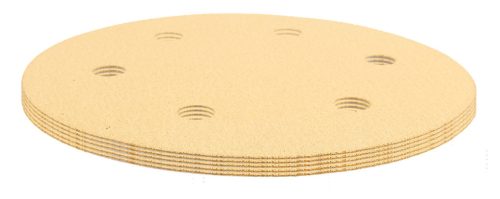 Graphite Csiszolópapír tépőzáras 225mm, K120, 6 lyukakkal, 59G264, 59G265 csiszológéphez, 5db