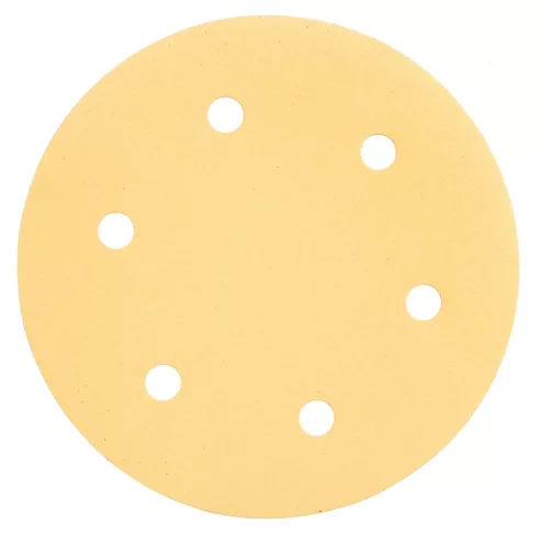 Graphite Csiszolópapír tépőzáras 225mm, K180, 6 lyukakkal, 59G264, 59G265 csiszológéphez, 5db