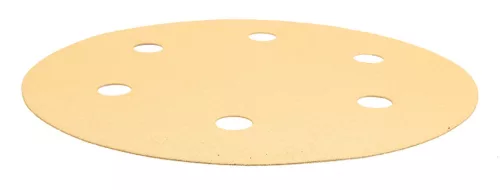 Graphite Csiszolópapír tépőzáras 225mm, K180, 6 lyukakkal, 59G264, 59G265 csiszológéphez, 5db