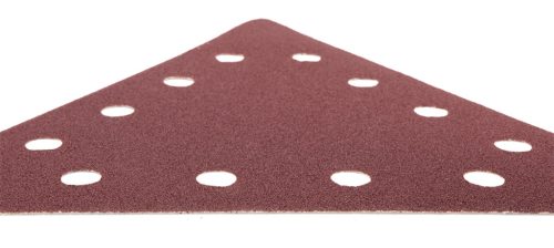 Graphite Csiszolópapír tépőzáras K80, háromszög alakú 12 lyukakkal, 59G264 csiszológéphez, 5db