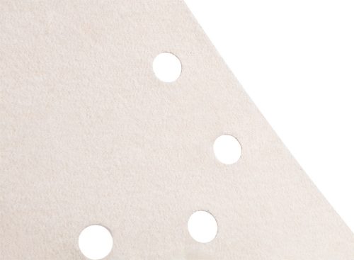 Graphite Csiszolópapír tépőzáras K80, háromszög alakú 12 lyukakkal, 59G264 csiszológéphez, 5db