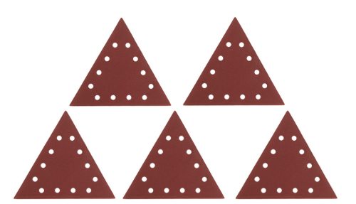 Graphite Csiszolópapír tépőzáras K120, háromszög alakú 12 lyukakkal, 59G264 csiszológéphez, 5db