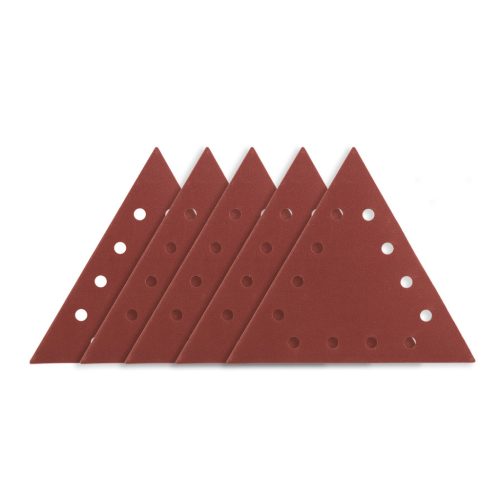 Graphite Csiszolópapír tépőzáras K180, háromszög alakú 12 lyukakkal, 59G264 csiszológéphez, 5db