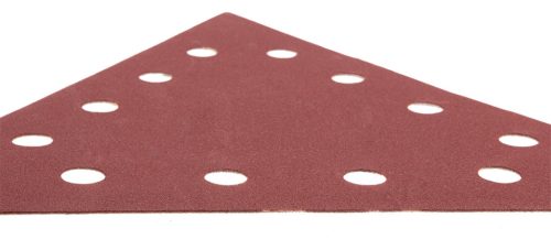 Graphite Csiszolópapír tépőzáras K180, háromszög alakú 12 lyukakkal, 59G264 csiszológéphez, 5db