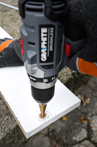 Graphite Speciális fúrókészlet, maró, süllyesztő, lépcsős, kúpos, HSS-Titán, 4db