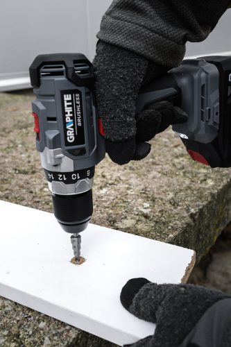 Graphite Lépcsős fúró, HSS, 4-12mm