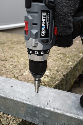 Graphite Lépcsős fúró, HSS, 4-20mm