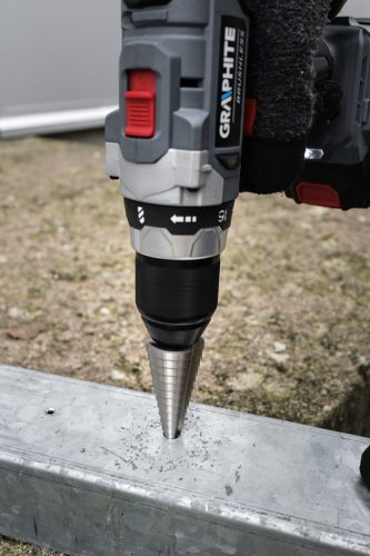 Graphite Lépcsős fúró, HSS, 4-32mm