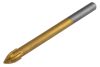 Graphite Univerzális, 4 élű üvegfúró, fa, műanyag, fém kőzetanyagok fúrásához, Titánium bevonat, 7mm