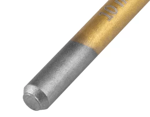 Graphite Univerzális, 4 élű üvegfúró, fa, műanyag, fém kőzetanyagok fúrásához, Titánium bevonat, 10mm