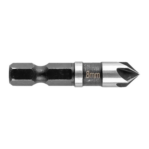 Graphite Süllyesztőfúró, csavarfejekhez, 1/4" hatszög szár, 8mm