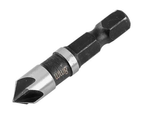 Graphite Süllyesztőfúró, csavarfejekhez, 1/4" hatszög szár, 8mm