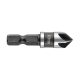 Graphite Süllyesztőfúró, csavarfejekhez, 1/4" hatszög szár, 10mm