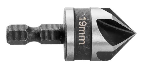 Graphite Süllyesztőfúró, csavarfejekhez, 1/4" hatszög szár, 19mm