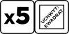 Graphite Törtcsavar kihajtó készlet, 4szög vég, 3-19mm, 5db