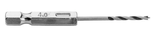 Graphite Fafúró 1/4" hatszög szárral, 4mm
