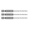 Graphite Csigafúró, 1/4" hatszög szárral, HSS DIN338, 2mm, 3db