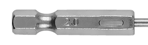 Graphite Csigafúró, 1/4" hatszög szárral, HSS DIN338, 2mm, 3db