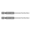 Graphite Csigafúró, 1/4" hatszög szárral, HSS DIN338, 2.5mm, 2db