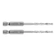 Graphite Csigafúró, 1/4" hatszög szárral, HSS DIN338, 3.2mm, 2db