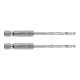 Graphite Csigafúró, 1/4" hatszög szárral, HSS DIN338, 3.5mm, 2db