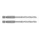Graphite Csigafúró, 1/4" hatszög szárral, HSS DIN338, 4mm, 2db