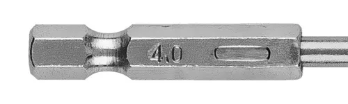 Graphite Csigafúró, 1/4" hatszög szárral, HSS DIN338, 4mm, 2db