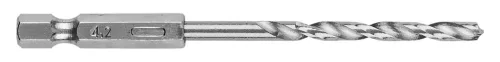Graphite Csigafúró, 1/4" hatszög szárral, HSS DIN338, 4.2mm, 2db
