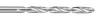 Graphite Csigafúró, 1/4" hatszög szárral, HSS DIN338, 4.5mm, 2db