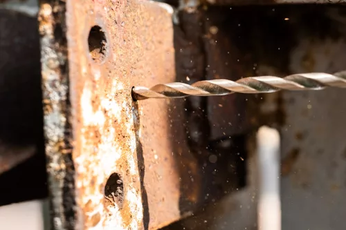 Graphite Csigafúró, 1/4" hatszög szárral, HSS DIN338, 5mm, 2db