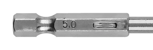 Graphite Csigafúró, 1/4" hatszög szárral, HSS DIN338, 5mm, 2db