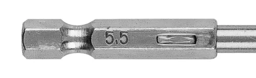 Graphite Csigafúró, 1/4" hatszög szárral, HSS DIN338, 5.5mm, 2db