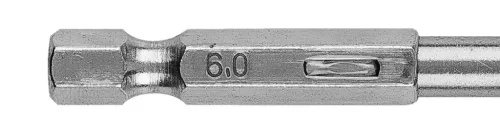 Graphite Csigafúró, 1/4" hatszög szárral, HSS DIN338, 6mm, 2db