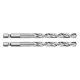 Graphite Csigafúró, 1/4" hatszög szárral, HSS DIN338, 7mm, 2db