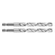 Graphite Csigafúró, 1/4" hatszög szárral, HSS DIN338, 7.5mm, 2db