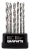 Graphite Csigafúró készlet, HSS-G, 13db-os, 1,5-6,5mm