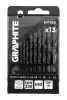 Graphite Csigafúró készlet, HSS, 13db-os, 1,5-6,5mm
