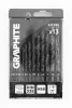 Graphite Csigafúró készlet, HSS, 13db-os, 2-8mm
