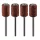 Neo Tools Csiszolóhüvely 6.3mm, K60, K80, K120, K240, set 100db + szár 3.2mm, 2db